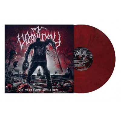 Vomitory - All Heads Are Gonna Roll LP Crimson Red Marbled Vinyl Ltd Ed 500 copies 0 39841 60427 6 0 39841 60427 6