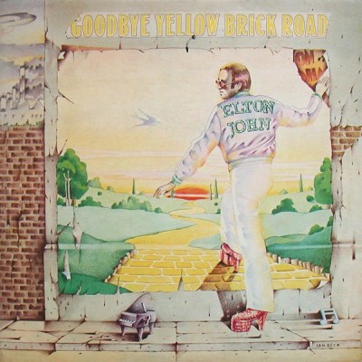 Elton John – Goodbye Yellow Brick Road 2LP 1973 Tri-Fold Cover UK DJLPD 1001